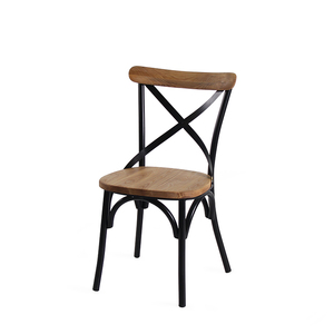 <span class=keywords><strong>Chaise</strong></span> de Banquet en métal industriel, nouveaux arrivages à empiler, Table et <span class=keywords><strong>chaise</strong></span> à dossier croisé pour Restaurant, restauration rapide, Commercial, nouveaux arrivages - Product Image 1