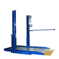 Système de levage hydraulique vertical à double niveau pour moto et voiture Équipement de stationnement à plusieurs postes