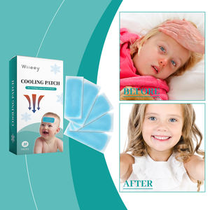 Kustom penjualan terbaik 2024 tambal Gel pendingin produsen profesional mengurangi demam Patch es dingin - Product Image 2