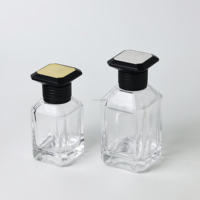 Bouteilles transparentes de 30 ml, 50 ml, 100 ml, bouteilles de parfum vides de haute qualité avec pompes à parfum