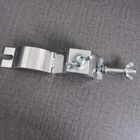 Éclairage de scène LED de haute qualité, tête mobile, boulons, pinces, tube rond en aluminium avec anneau de verrouillage rond pour crochet d'éclairage de scène