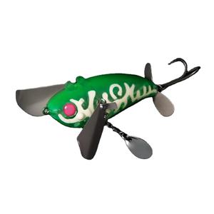 Leurre flottant <span class=keywords><strong>de</strong></span> surface Popper 70mm 20g avec ailettes métalliques en ABS, leurre dur artificiel pour eau salée et rivière, pour bar, saumon - Product Image 2