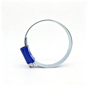 Abrazadera de Manguera Tipo Británico con Cabeza Azul, de Acero al Carbono Galvanizado, para Tuberías - Product Image 4
