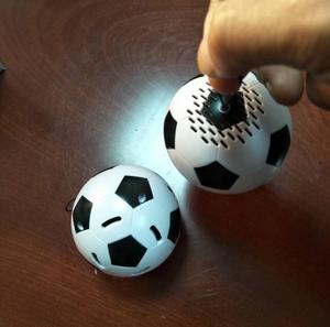 Loa Răng Màu Xanh Dương Hình Bóng Đá Không Dây Có Logo Tùy Chỉnh - Product Image 3