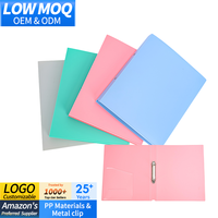 Carpeta de alta calidad de datos de gran capacidad de Color sólido creativo 4A de 2 agujeros de fabricante profesional