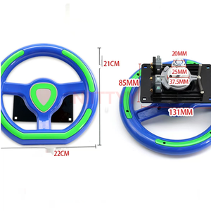 Nouveau bricolage Crazy Racing <span class=keywords><strong>volant</strong></span> jeu <span class=keywords><strong>de</strong></span> course d'intérieur pour enfants avec garantie d'un an en espagnol japonais - Product Image 6