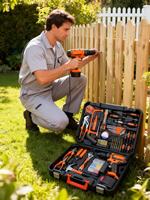 Ensemble d'outils à main 48 pièces de haute qualité, coffret complet d'outils avec étui rigide en acier au carbone OEM, garantie de 1 an