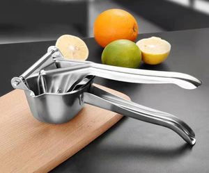 Presse-agrumes manuel en acier inoxydable 304 personnalisé pour citrons et oranges, extracteur de jus de fruits à pression manuelle - Product Image 4