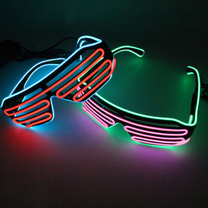 Dẫn màn trập kính cửa sổ Mù Ánh Sáng lên Rave Kính Rave bên kính với cửa sổ màn trập LED hiệu ứng câu lạc bộ đêm - Product Image 3