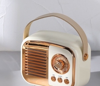 Speaker baru, retro mini portabel kartu audio radio speaker nirkabel
