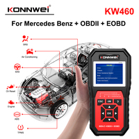 Herramienta de Diagnóstico Completo de Sistemas KW460, Escáner Obd2 para Mercedes-Benz, Reinicio de Aceite, Sistema DME del Motor