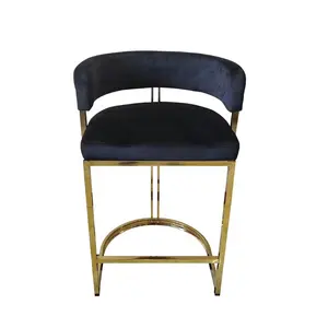Neues Stil moderne Handwerkskunst Eisen-Stil-Stuhl mit Armlehnen und dem Überzugsprozess garantiert Qualität und Lebensdauer von