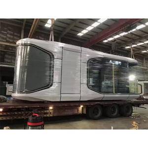 Cápsula espacial de lujo personalizada Fábrica residencial Personalización Casa de cápsula de alta tecnología extraíble - Product Image 1