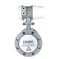 Flowmeter Elektromagnetik untuk Bahan Kimia Asam Alkali Bir Susu SS316 OEM