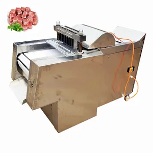 Factory Supply Frozen Meat Dice Cube Cutting Machine Chicken Pork Beef Cutter Cuber Dicer Machine