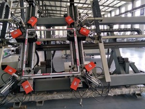 Tự động CNC bốn điểm góc uốn tóc bồng máy cho cửa sổ nhôm làm Điều kiện Mới PLC lõi động cơ cho PVC uPVC - Product Image 3