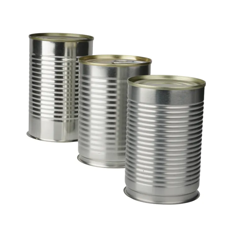 La boîte en fer blanc de boîtes de nourriture en aluminium personnalisée de 113*98mm peut être utilisée pour les conserves, les produits aquatiques, les épices