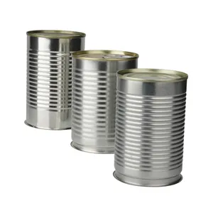 Latas de aluminio personalizadas de 113*98mm, latas de comida, caja de lata que se puede utilizar para productos enlatados, productos de agua, especias