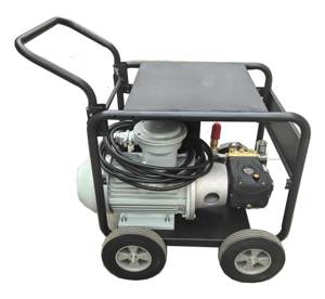 Nouvelle machine de nettoyage à jet d'eau haute pression industrielle 300 bar 4350 PSI 15 LPM 9 KW, haute puissance, haute pression - Product Image 4