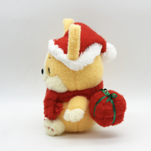 Poupée en peluche <span class=keywords><strong>Corgi</strong></span> de Noël poupée en peluche chiot pour la décoration de Noël cadeaux de vacances - Product Image 4