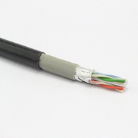 Precio de fábrica al por mayor Conector de red Internet al aire libre UTP STP FTP Cat6e Cat6 Cat 6 Cable