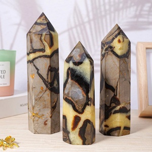 Torre de Piedra Septaria de Alta Calidad, Obelisco de Cristal Natural para Decoración del Hogar u Oficina, Cristales Curativos Feng Shui, Venta al Por Mayor - Product Image 2