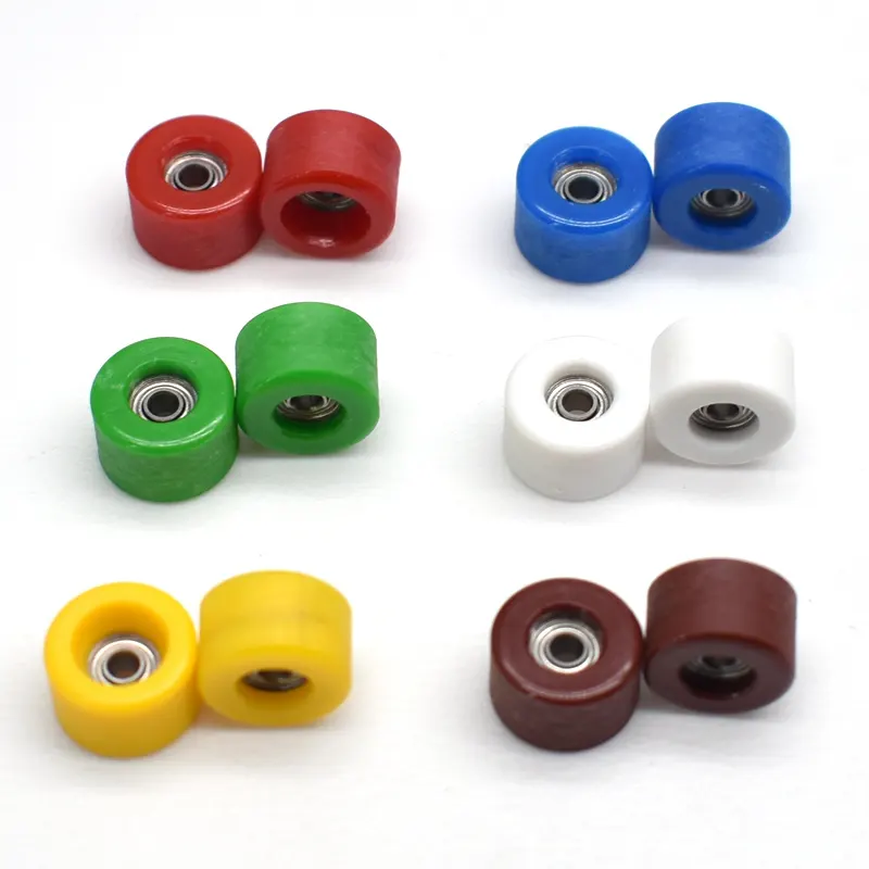 Rodas CNC para skate com rolamentos de alta velocidade, rodas para skate Duro coloridas e dupla cor