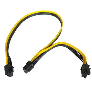 Pci-e Pci Express Graphics Video Card Pcie 8 Pin Male to Dual 8 pin 6 2 Male GPU Power Modular Adapter Extension Splitter Cable