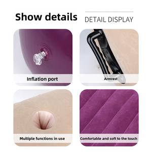 Oreiller gonflable multifonctionnel de jouet sexuel de SM-oreiller de cale de triangle pour des positions de <span class=keywords><strong>sexe</strong></span> de couples - Product Image 3