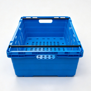 Bras à rotule pour salle de bain, caisse d'empilage et de nid avec poignée en Nylon, paniers de rangement en plastique pour fruits et légumes de ferme - Product Image 4