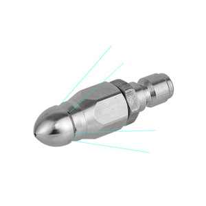 HANGGAO High Pressure Nozzle Stainless Steel 55mm Adjustable Pressure <b>Car</b> Wash <b>Machine</b> Cleaner Part - Product Image 3