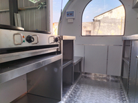 Kiosque de restauration rapide de rue mobile à prix d'usine en plein air en Chine