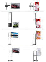 Écran LCD de vitrine simple face 43'' 3000 nits haute luminosité pour affichage publicitaire – Installation murale/sur pied/suspendue