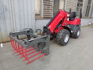 Envío Gratuito, Cargadora de Ruedas Compacta, Cargadora Telescópica Frontal Pequeña para Proyectos de Ingeniería, Jardines, Villas y Granjas - Product Image 3