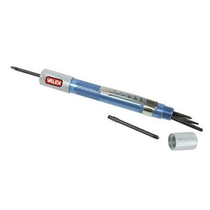 VALEX 1463695-Jeu de tournevis de précision CRV, 10 douilles pour réparation, bricolage, usage industriel, source d'alimentation électrique, acier, plastique, OEM - Product Image 1