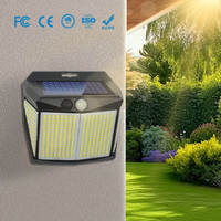 Sensor de Seguridad para Exteriores, Impermeable, Lámpara Solar LED UV para Jardín, Patio, Garaje, Camino, Lámpara de Pared