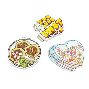 Su ordinazione Del Vinile Die Cut Adesivo Decorativo, PVC Adesivo Impermeabile Logo di Taglio Promozionale Adesivi - Product Image 3