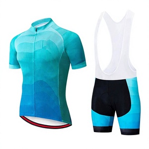Conjunto de Ropa de Ciclismo Personalizada para Competición, Jersey de Ciclismo OEM, Pantalones Cortos de Ciclismo Transpirables para Hombre - Product Image 1