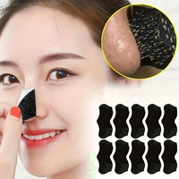 Bandes Nettoyantes Nasales Anti-Points Noirs Efficaces, Patchs Désincrustants pour le Nez et Dissolvant d'Acné