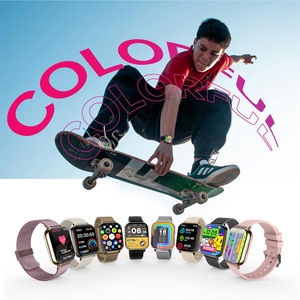 Smartwatch C7 <span class=keywords><strong>Pro</strong></span> di Tendenza con Cinturino in Acciaio Inossidabile, Schermo HD Quadrato da 1,83 Pollici Full Touch, Chiamate BT e Fitness Tracker - Product Image 6