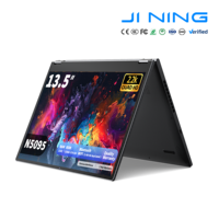 Ordinateur portable 13,5 pouces 2,2K Yoga Intel N5095 Quad Core Écran tactile IPS Anglais RAM 12 Go SSD 256 Go/512 Go 2-en-1 Pliable Métal