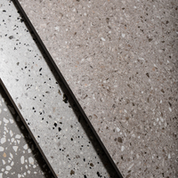 Carreaux de sol en céramique gris mat 600*600 pour chambre, salon, supermarchés et restaurants