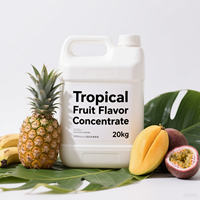 Concentré d'arômes naturel de fruits tropicaux Additifs alimentaires Extrait de fruits tropicaux liquide Concentré de jus de fruits tropicaux