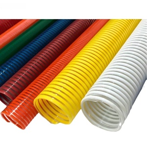 Tuyau d'irrigation flexible en <span class=keywords><strong>PVC</strong></span> agricole renforcé en spirale, haute pression, résistant aux UV, léger - Product Image 4