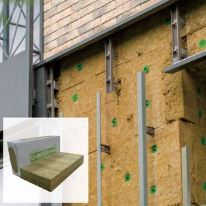 Isolation extérieure <span class=keywords><strong>de</strong></span> haute qualité ignifuge en <span class=keywords><strong>laine</strong></span> <span class=keywords><strong>de</strong></span> <span class=keywords><strong>roche</strong></span> certifiée ULC Panneau rigide 100 kg/m3 200 mm Prix bas <span class=keywords><strong>Laine</strong></span> minérale - Product Image 4