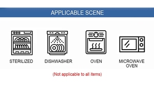 ชุดกาน้ำชากาแฟน้ำตาล<span class=keywords><strong>450cc</strong></span> 250CC ถ้วยชาและจานรอง6แบบใช้ในครัว - Product Image 5