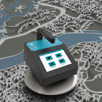 Densimètre numérique portable pour sols sans graines, de taille compacte, avec module GPS intégré, pour des tests non destructifs
