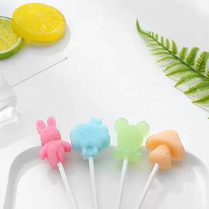 Moules en silicone pour sucettes en forme de dessin animé, réutilisables, pour la fabrication de bonbons, de whisky et de glaces - Product Image 2