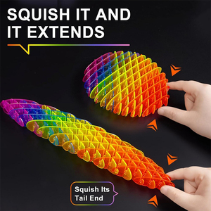 Mini Fidget Wurm Spielzeug für Kinder Elastisches Netz Stressabbau Sensorisches Spielzeug 3D Fidgets für Erwachsene Partyzubehör - Product Image 2