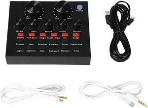 Studio <b>Microphone</b> Kits With Sound Card Professional Studio Condenser <b>Microphone</b> <b>for</b> Cell Phone <b>Computer</b> - Product Image 2